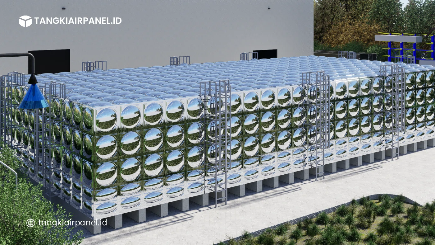 Fungsi Utama Tandon Air Panel Pada Industri 