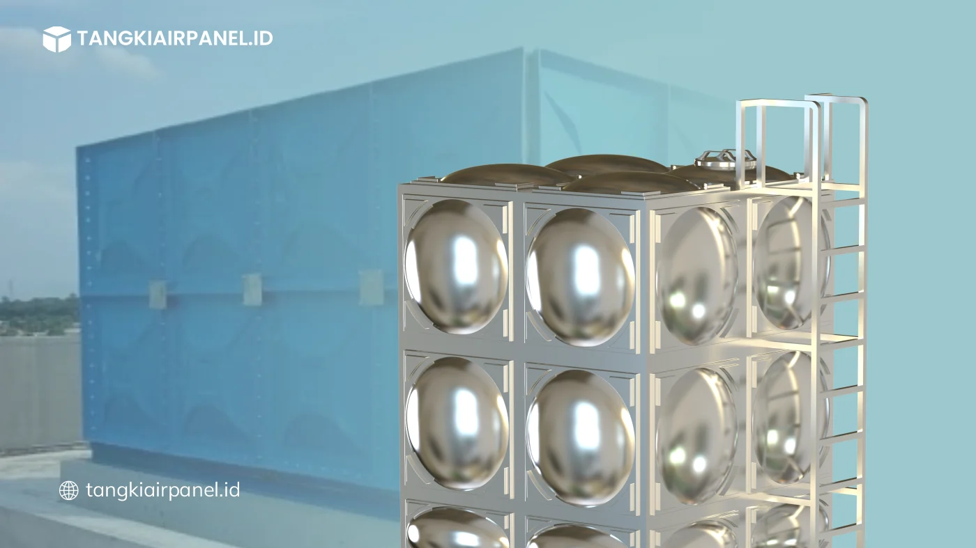 Kenapa Lebih Baik Pilih Tandon Stainless Panel Dibandingkan Fiber