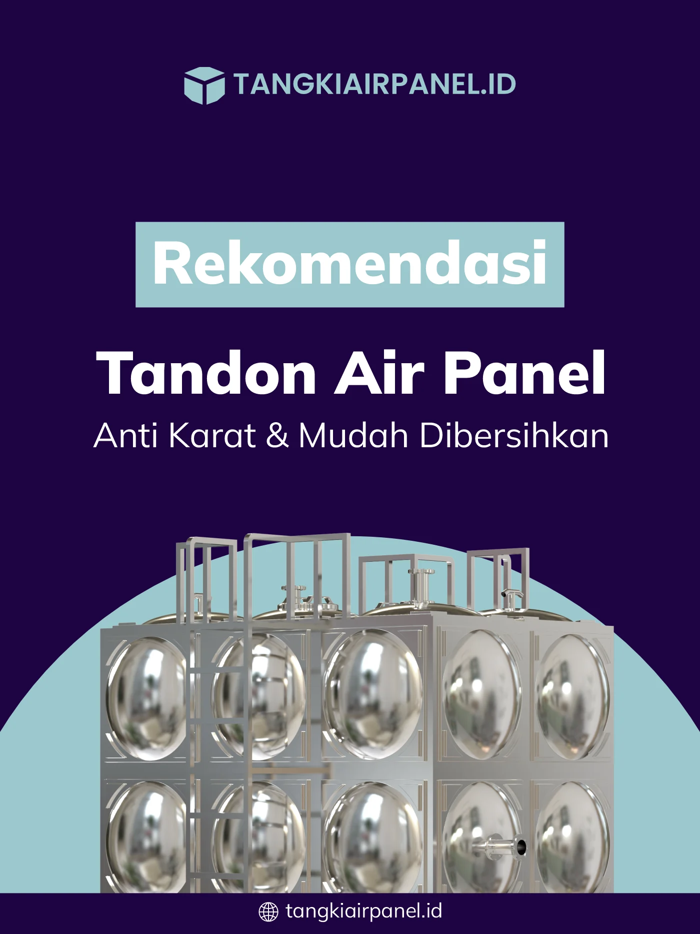 Rekomendasi Tandon Air Panel Anti Karat Mudah Dibersihkan