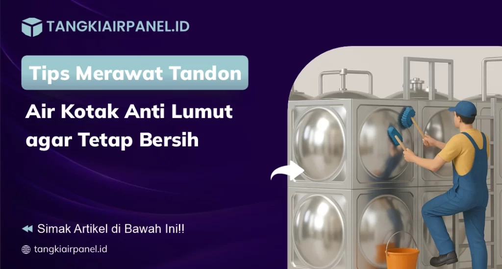 Tandon Air Kotak Anti Lumut