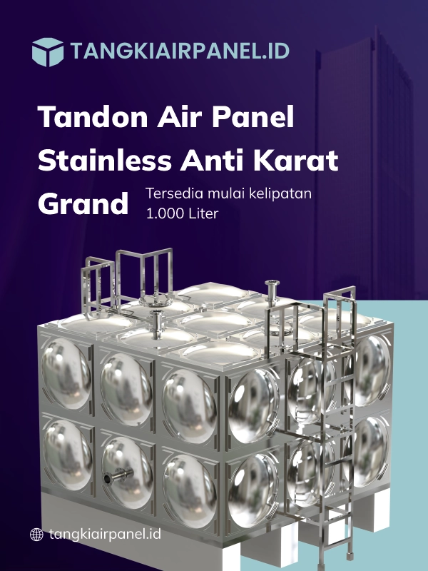 Tandon Air Panel Stainless Anti Karat Grand