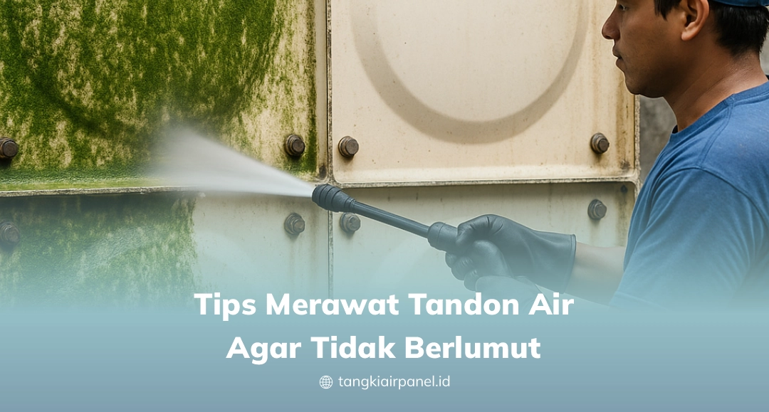 Tips Merawat Tandon Air Agar Tidak Berlumut