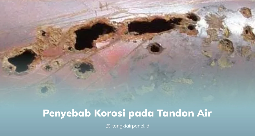 Penyebab Korosi Pada Tandon Air