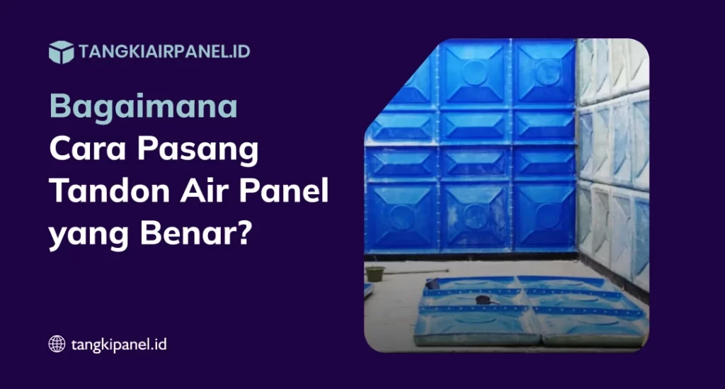 bagaimana cara pasang tandon