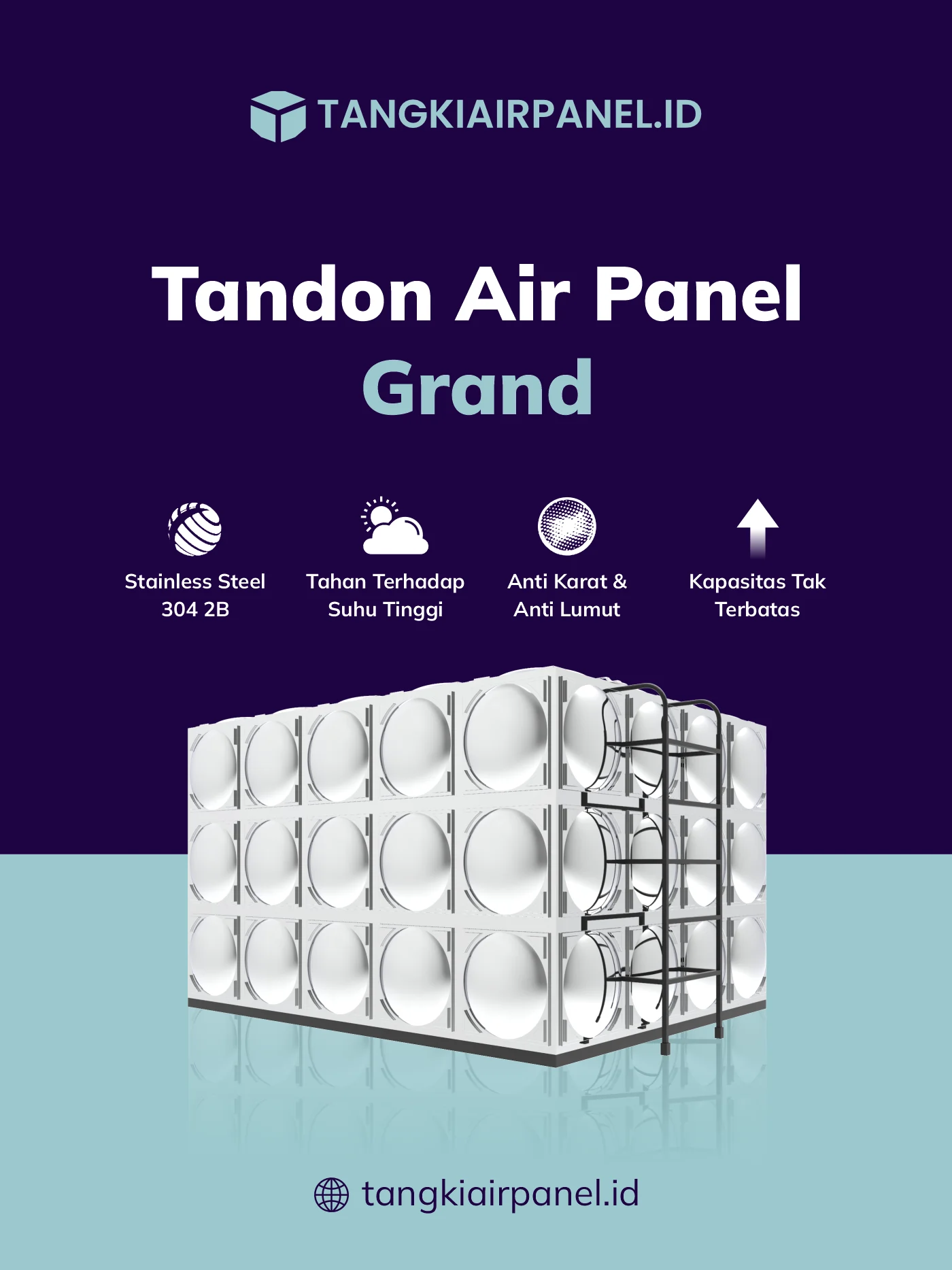 Rekomendasi Tandon Air Panel di Jakarta