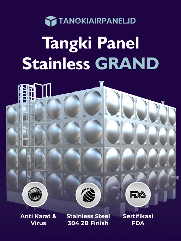 Rekomendasi Tandon Air Panel Anti Lumut