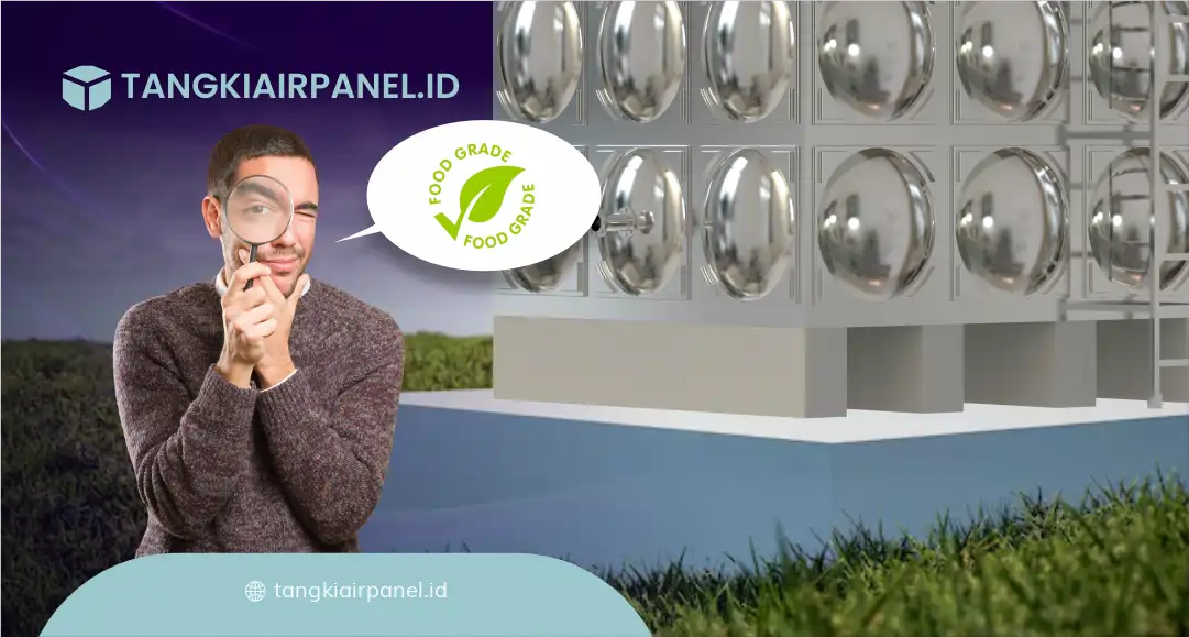 Cara Mengetahui Tandon Panel Sudah Food Grade