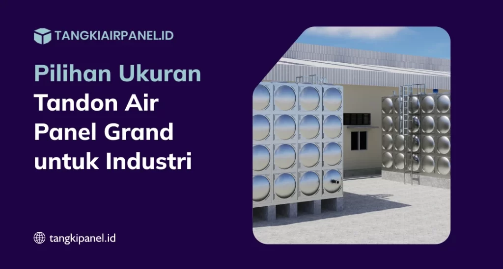 Ukuran Tandon Air Panel Grand