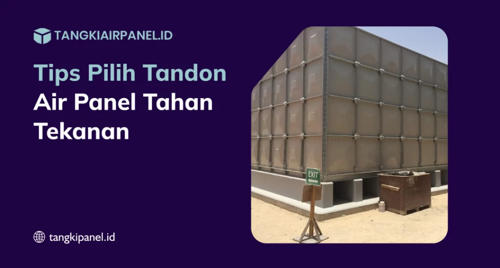 Tandon Air Panel Tahan Tekanan