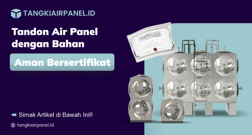 Tandon Air Panel Bahan Aman
