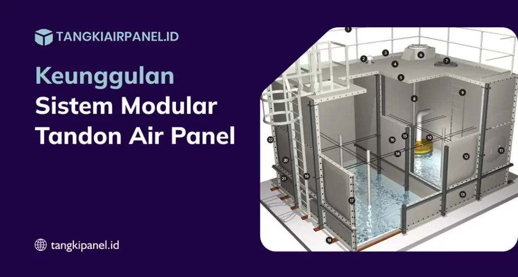 Tandon Air Panel Sistem Modular