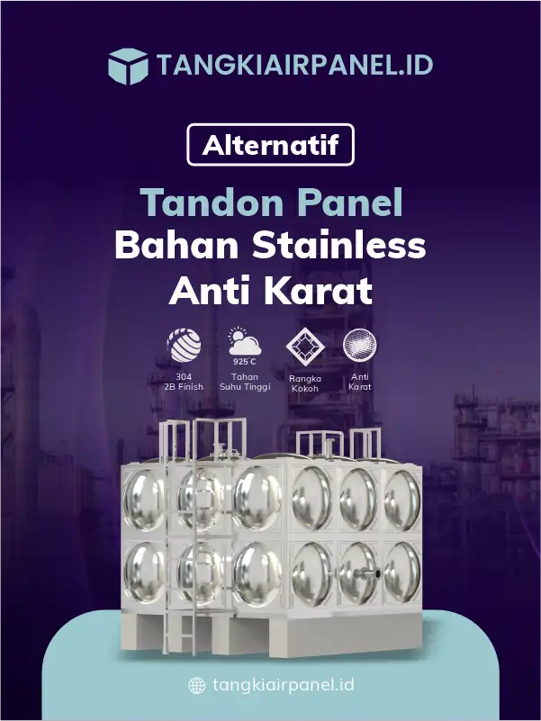 Alternatif Tandon Panel Bahan Stainless Anti Karat