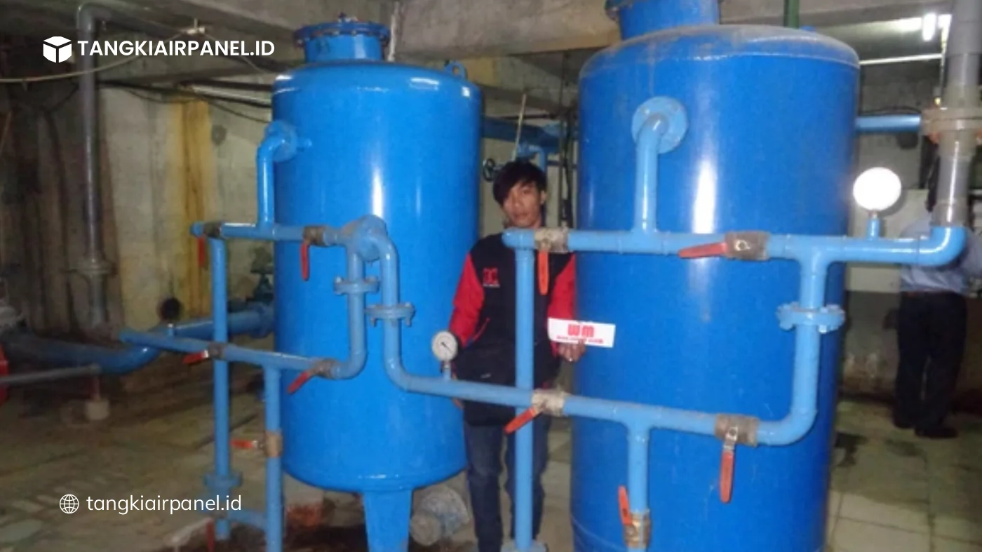 Keunggulan Tandon WTP Industri Modern