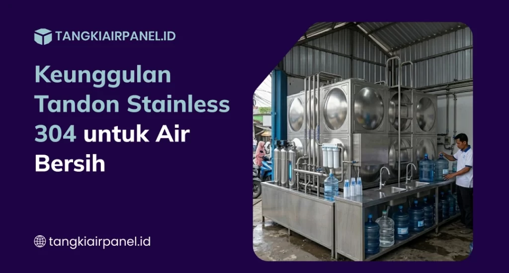 Keunggulan Tandon Stainless 304 untuk Air Bersih
