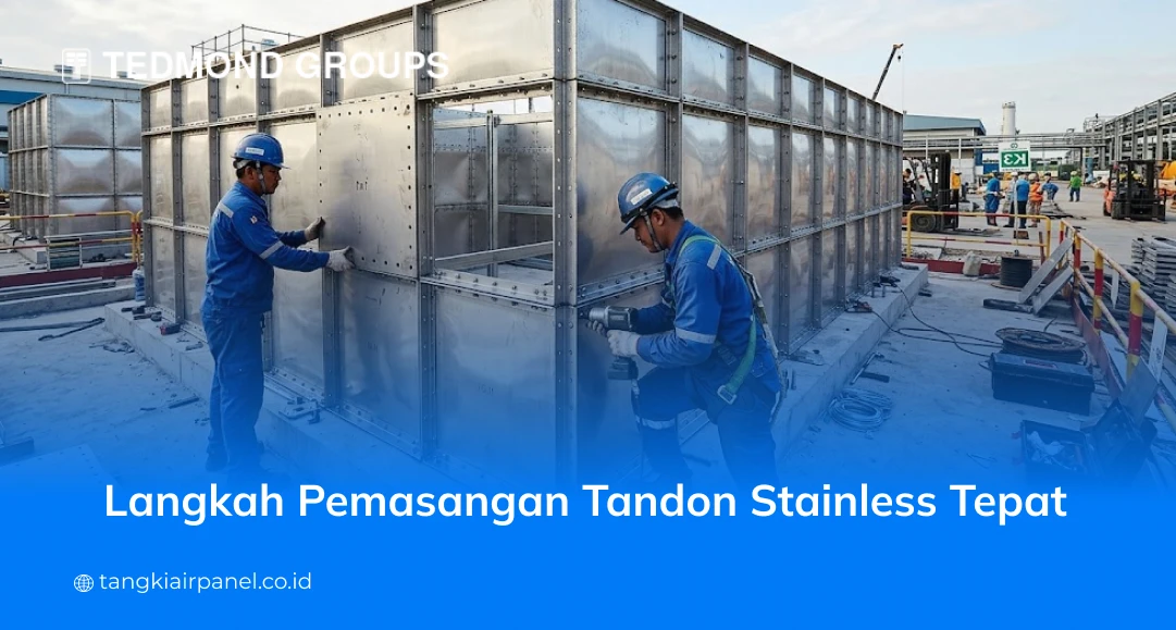 Langkah Pemasangan Tandon Stainless Tepat