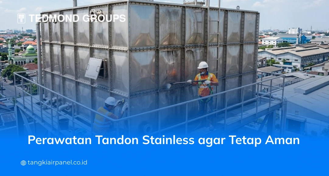 Perawatan Tandon Stainless agar Tetap Aman