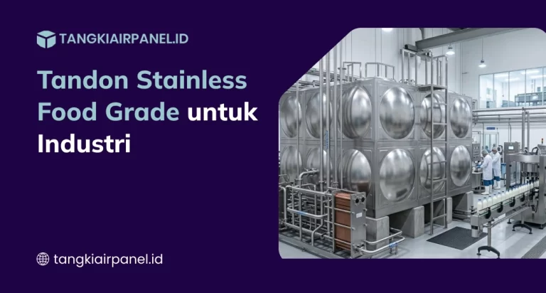 Tandon Stainless Food Grade untuk Industri