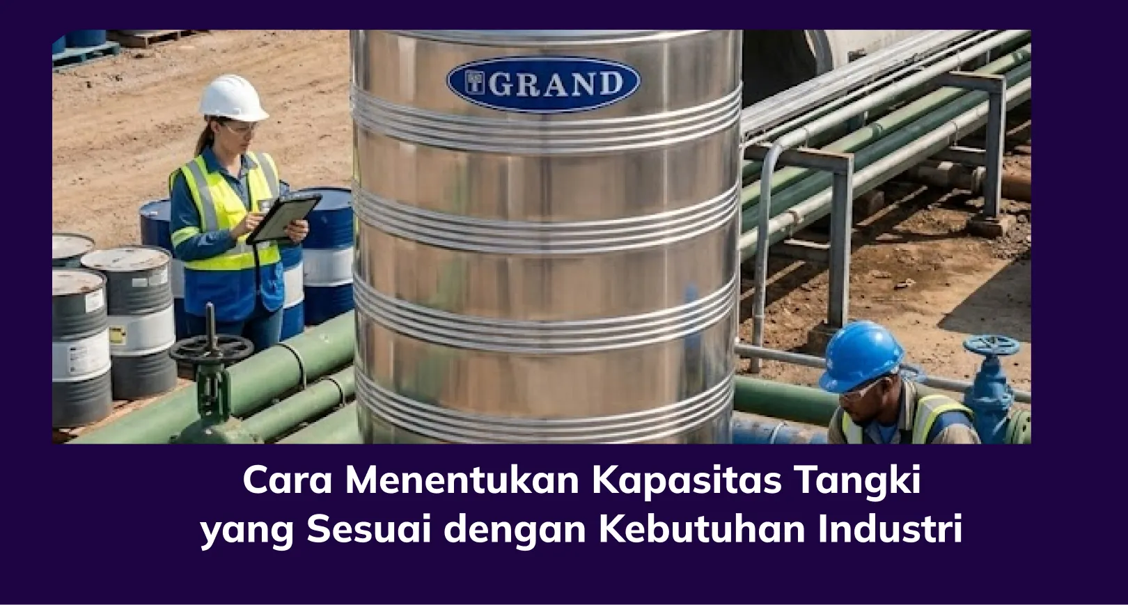 Cara Menentukan Kapasitas Tangki yang Sesuai dengan Kebutuhan Industri