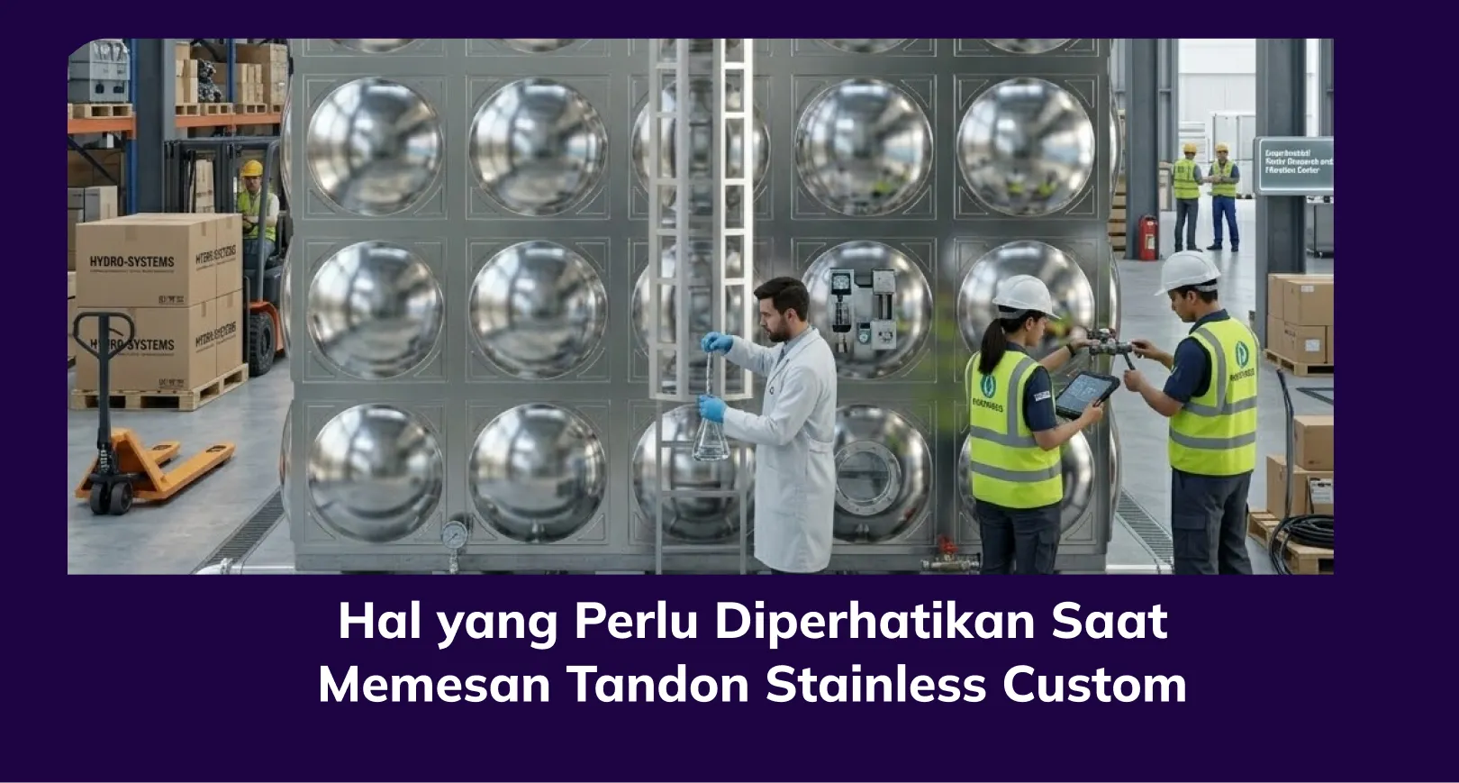 Hal yang Perlu Diperhatikan Saat Memesan Tandon Stainless Custom