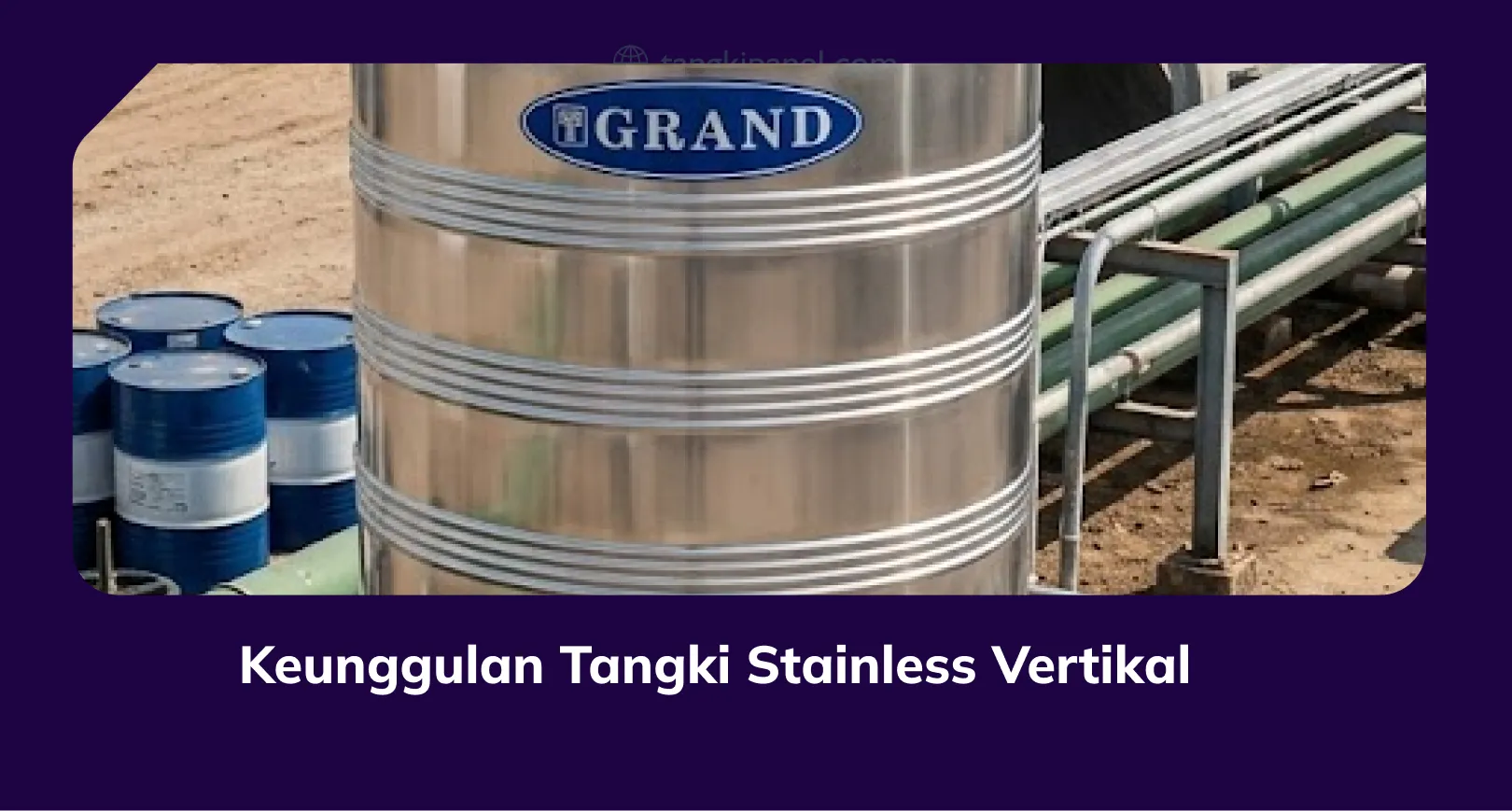 Keunggulan Tangki Stainless Vertikal