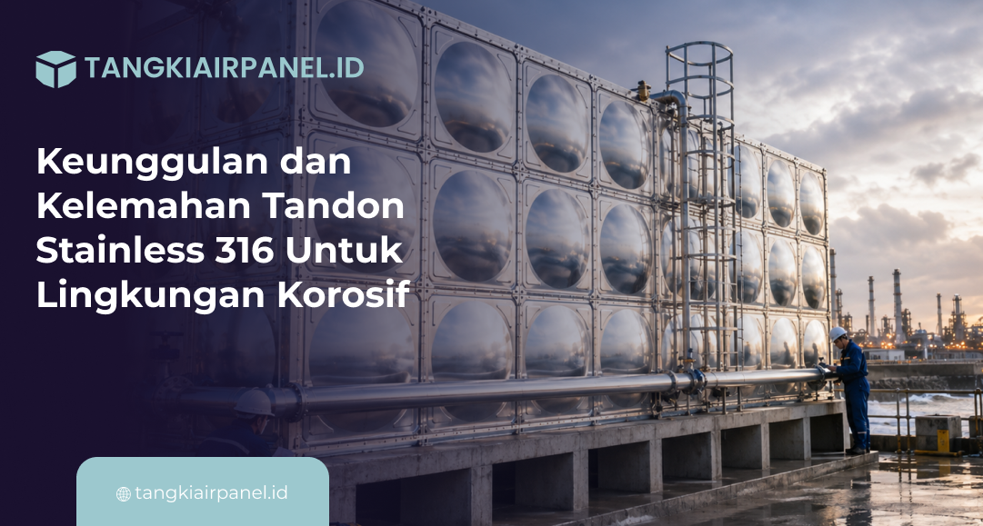 Keunggulan dan Kelemahan Tandon Stainless 316 Untuk Lingkungan Korosif