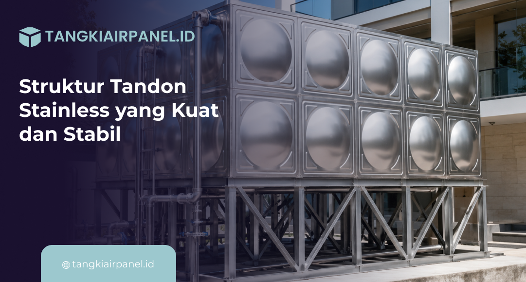 Struktur Tandon Stainless yang Kuat dan Stabil