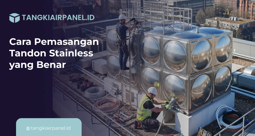 Cara Pemasangan Tandon Stainless yang Benar