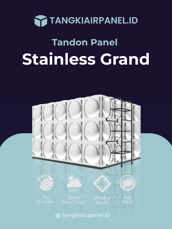 Penyedia Tandon Panel Stainless Grand, Tedmond Groups